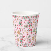 Fun kerstkoekjes en Snoepjes Papieren Bekers (Rechts)