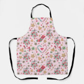 Fun kerstkoekjes en Snoepjes Schort (Voorkant)