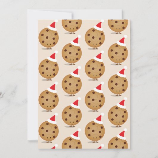 Fun Kerstkoekjesuitwisseling Kaart (Achterkant)