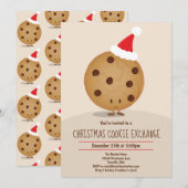 Fun Kerstkoekjesuitwisseling Kaart (Voorkant / Achterkant)