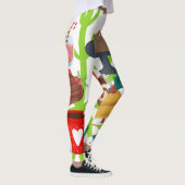 Fun kerstleggings! leggings (Rechts)