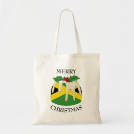 Fun | Kerstmis met | JAMAICAN FLAG Tote Bag