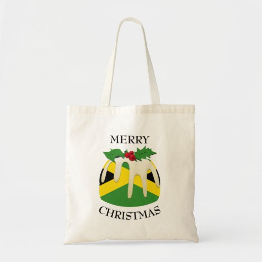 Fun | Kerstmis met | JAMAICAN FLAG Tote Bag (Voorkant)
