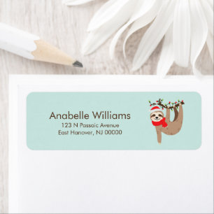 Fun-kerstsleuf Etiket