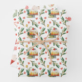 Fun KerstSweets Voedselpatroonbeoordeling Inpakpapier Vel (In situ)