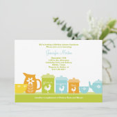 Fun  Keukenuitnodigingen Kaart (Staand voorkant)