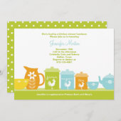 Fun  Keukenuitnodigingen Kaart (Voorkant / Achterkant)