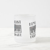 Fun Keyboardist Extraordinaire Music Gift Matglas Koffiemok (Center)