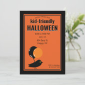 Fun Kind-Friendly Halloween Party Bargain Value Kaart (Staand voorkant)