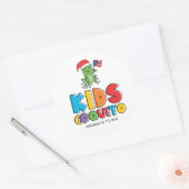 Fun Kinder Coquito Ronde Sticker (Envelop)