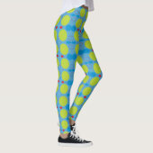 Fun Kinder Green Red Blue Polka Dots Tights Leggings (Rechts)