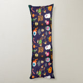 Fun Kinder Halloween Snoep Zombie Witch Ghost Brai Lichaamskussen (Achterkant (Verticaal))