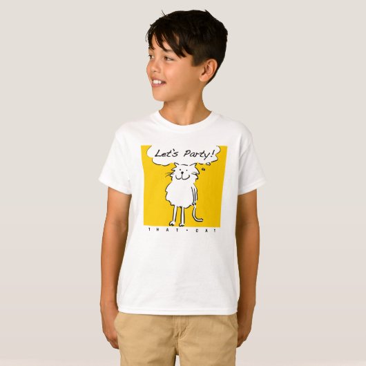 Fun Kinder Party T-Shirt (Voorkant volledig)