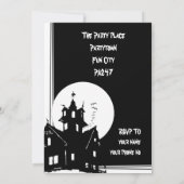 Fun kinder spooky Halloween Kaart (Achterkant)