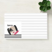 Fun kinder tekenfilm, favoriete witte puppy post-it® notes (Kantoor)