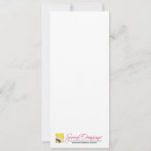 Fun Kinder VIP Pass Event Ticket Photo Party fusch Kaart (Achterkant)