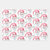 Fun Kinder Waterverf kerstfeestdag Inpakpapier Vel (Voorkant 3)