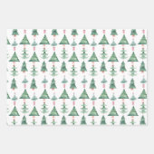 Fun Kinder Waterverf kerstfeestdag Inpakpapier Vel (Voorkant)