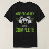 Fun Kindergarten Afstuderen Kindergarten Level Com T-shirt (Design voorkant)