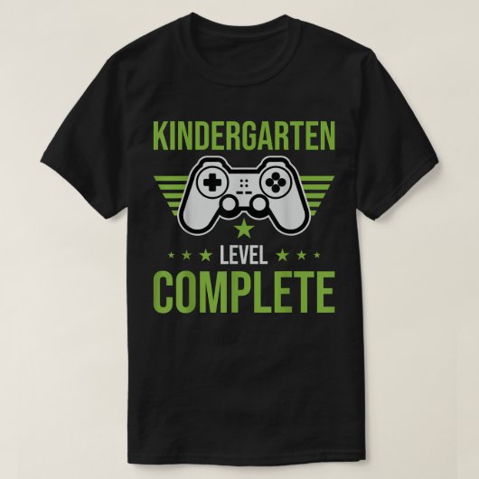 Fun Kindergarten Afstuderen Kindergarten Level Com T-shirt (Design voorkant)