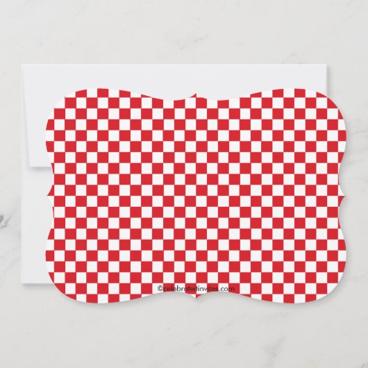 Fun King of the Grill Barbecue Party Kaart (Achterkant)