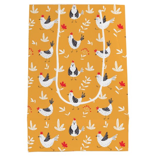 Fun Kippen Cadeautas (Achterkant)