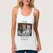 Fun Kittens Tanktop (Voorkant)