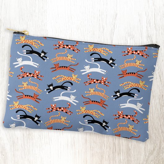 Fun Kitty Cat Pattern Etui