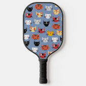 Fun Kitty Cat Pickleball Paddle (Voorkant)