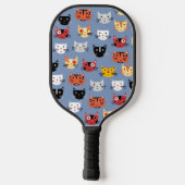 Fun Kitty Cat Pickleball Paddle (Achterkant)