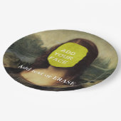 Fun klantgerichte Leonardo Da Vinci "Mona Lisa"... Papieren Bordje (Gekanteld)