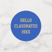 Fun! Klasse Reunion tabelconfetti Confetti (Kleine voorkant)