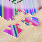 Fun, kleurrijk, 18e verjaardag Puzzle Legpuzzel (Zijkant)