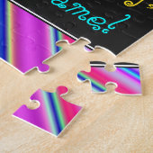 Fun, kleurrijk, 18e verjaardag Puzzle Legpuzzel (Zijkant)