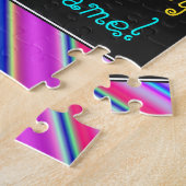 Fun, kleurrijk, 22e verjaardag Puzzle Legpuzzel (Zijkant)