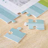 Fun, kleurrijk lijst, één foto verticaal legpuzzel (Zijkant)