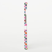 Fun, kleurrijke poka Dots Samsung Galaxy Hoesje (Linkerkant)