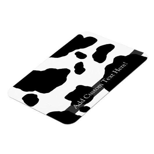 Fun Koe Afdrukken op maat Magneet (Linkerzijde)