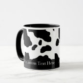 Fun Koe Afdrukken op maat Mok (Voorkant links)