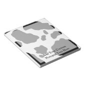 Fun Koe Afdrukken op maat Notitieblok (Schuin)