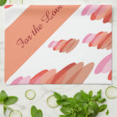 Fun koraalperen moderne handdoeken (Gevouwen)