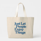 Fun laat mensen plezier hebben in motiverende uits grote tote bag (Achterkant)