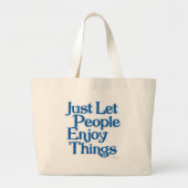 Fun laat mensen plezier hebben in motiverende uits grote tote bag (Voorkant)