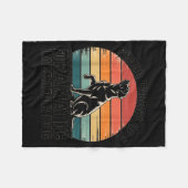 Fun Labrador Drama Dog Pet Lover Parent Mom Dad Bl Fleece Deken (Voorkant (Horizontaal))