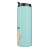 Fun Labrador Retriever Thermal Tumbler Thermosbeker (Geroteerd rechts)