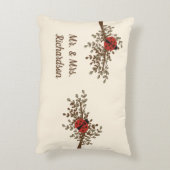 Fun Ladybug Design Accent Kussen (Achterkant (Verticaal))