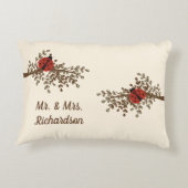 Fun Ladybug Design Accent Kussen (Achterkant)