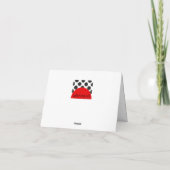 Fun Ladybug - Hartelijk dank Bedankkaart (Achterkant)