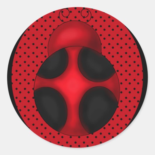 Fun Ladybug sticker (Voorkant)