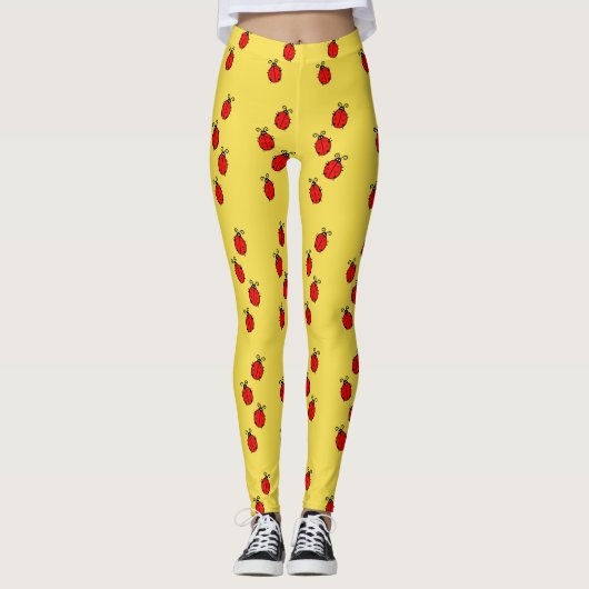 Fun Ladybugs Pattern-Leggings Leggings (Voorkant)